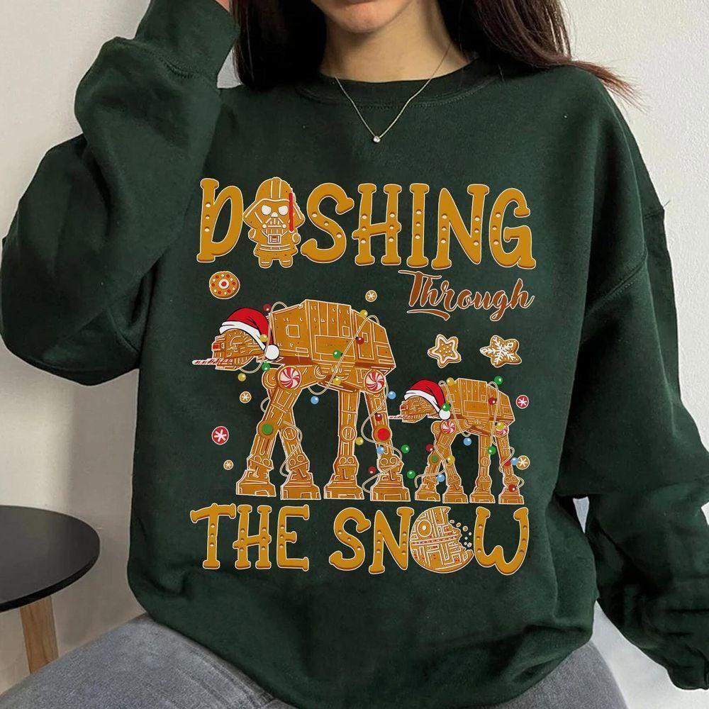 Rudolph Atat Walker Gingerbread Star Wars Vuitino Shirt